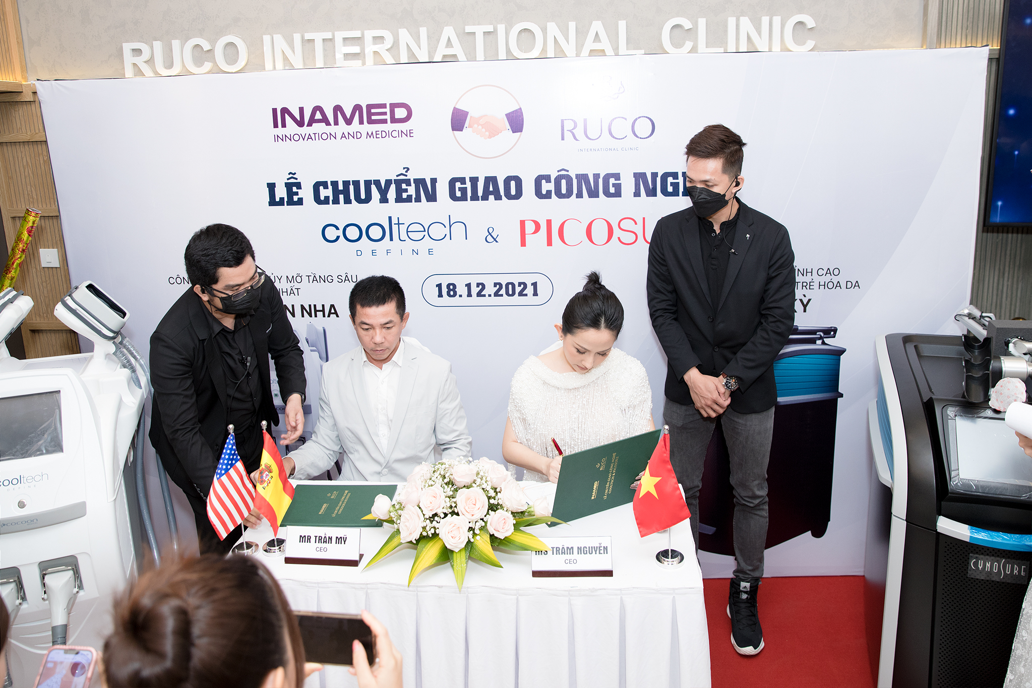 Công nghệ được Ruco International Clinic chuyển giao chính hãng tại sự kiện lớn vừa qua.