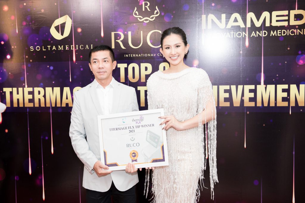 ceo trâm nguyễn ruco nhận thermage flx top 1
